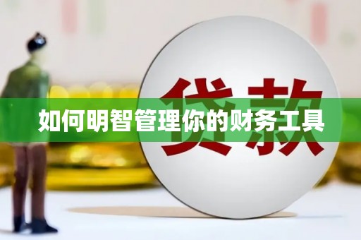 瓜州如何明智管理你的财务工具