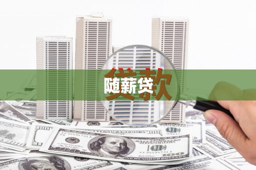 瓜州随薪贷