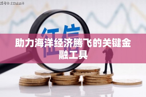 瓜州助力海洋经济腾飞的关键金融工具