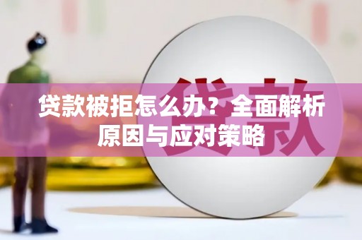 瓜州贷款被拒怎么办？全面解析原因与应对策略