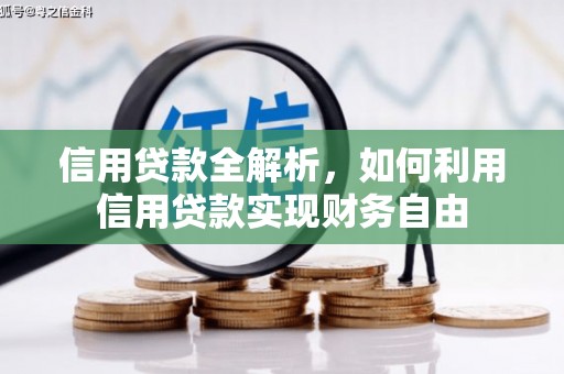 瓜州信用贷款全解析，如何利用信用贷款实现财务自由